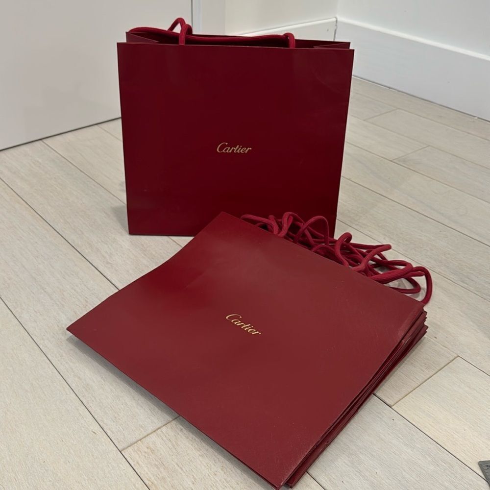 NEW Cartier shopping bag